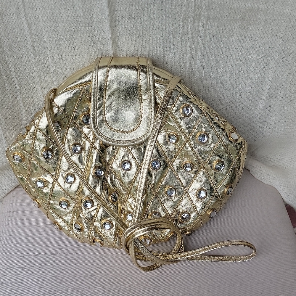 Isabel USA Gold Studded Women's Crossbody